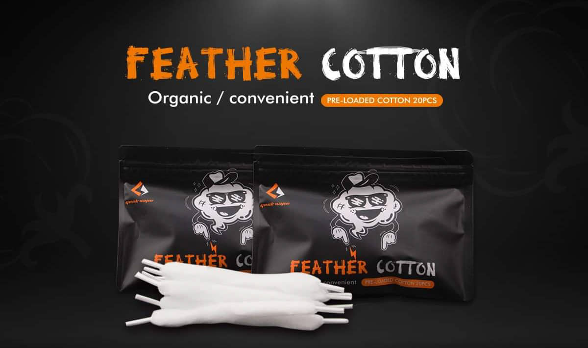 Feather Cotton Geek Vape 7