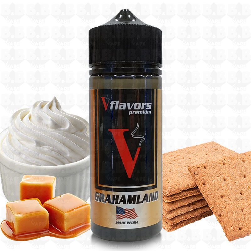 Grahamland - VFlavors - B&B Vape - Ηλεκτρονικό Τσιγάρο - Πειραιάς