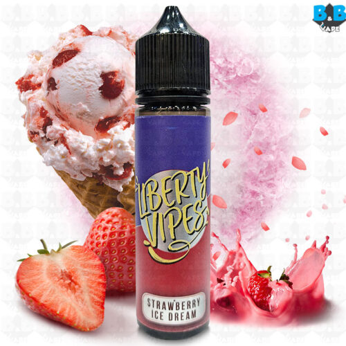 Liberty Vipes - Strawberry Ice Dream