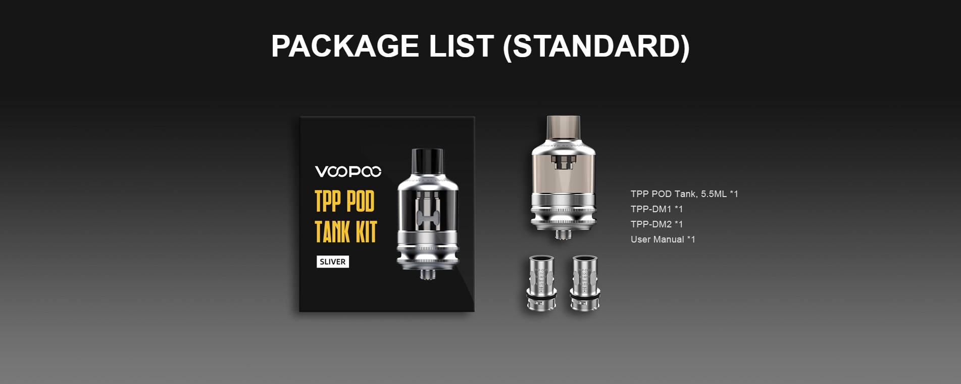 Voopoo - TPP Pod Tank IMG 1
