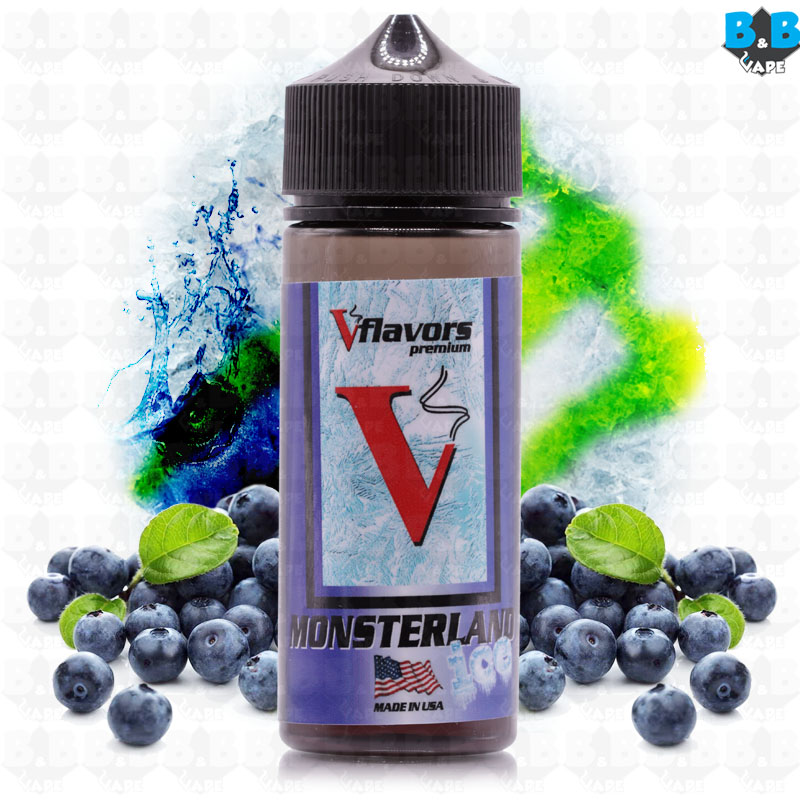 Monsterland Ice - VFlavors - B&B Vape - Ηλεκτρονικό Τσιγάρο - Πειραιάς