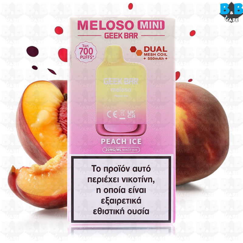 Geek Bar – Meloso Mini Peach Ice