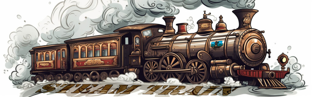 Steam Train Category Banner